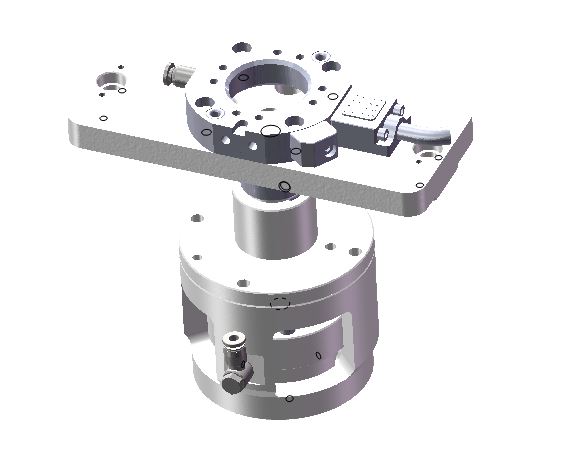 O型圈抓手工装 端面
