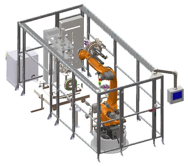 飞轮螺栓自动拧紧机